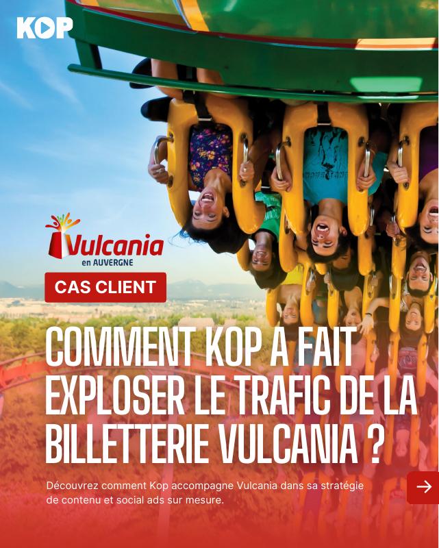 Cas Vulcania : x30 de ROAS grâce à la vidéo