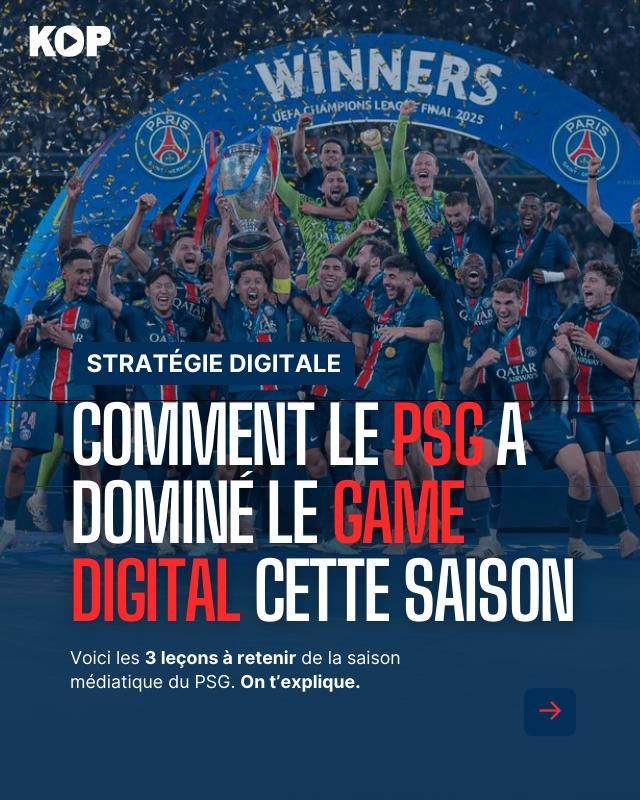 Comment le PSG domine le game digital ?