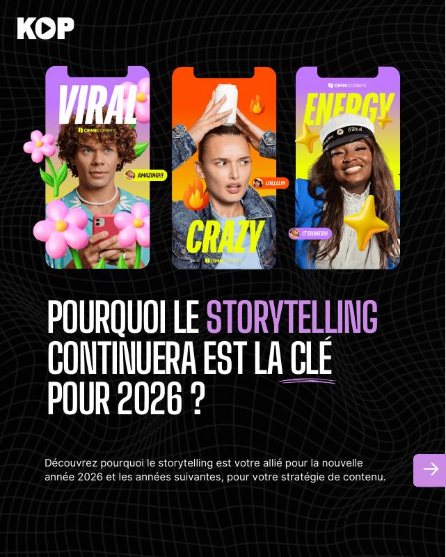 Pourquoi le storytelling est la clé en 2026 ?