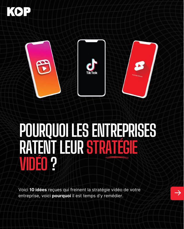 Pourquoi votre marque a besoin d'une stratégie vidéo ?